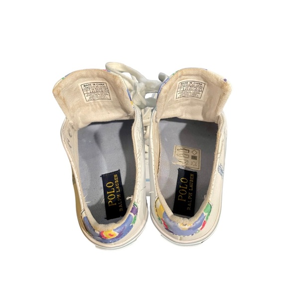 Polo Ralph Lauren sneakers toddler girl size 7/15.5cm - Picture 5 of 8